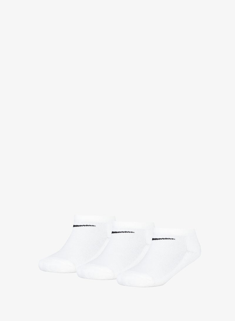 نايكي ثلاث جوارب أساسية للأطفال غير ظاهرة - Image 1