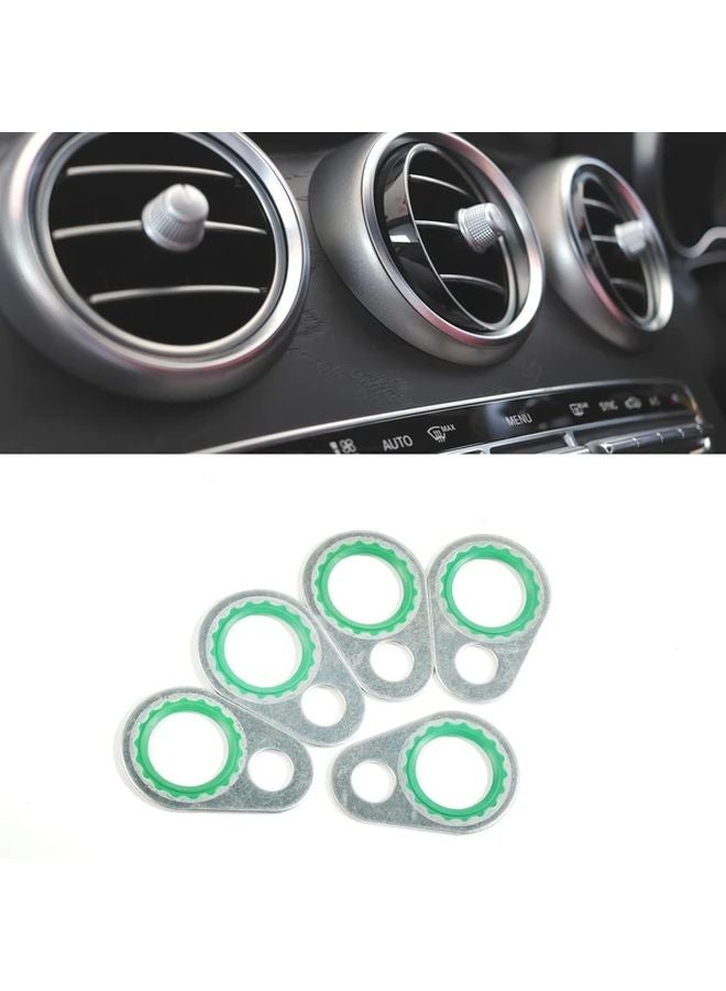 60 قطعة مجموعة أورينغ AC 9 مقاسات مجموعة جوانات ختم نظام تكييف الهواء بديل السيارات - Image 5