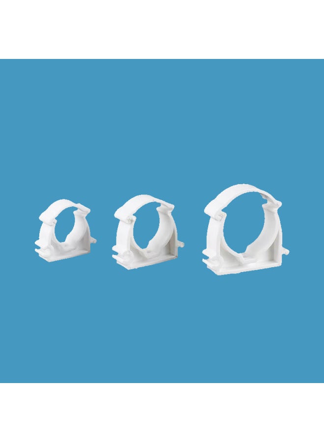 U-shaped Card Ppr Pipe Fittings Water Pipe Clamp Fixing Buckle Buckle Type Pipe Clamp Plastic U-shaped Full Buckle Clamp-Specifications And Models:50 100/bag  - Image 4