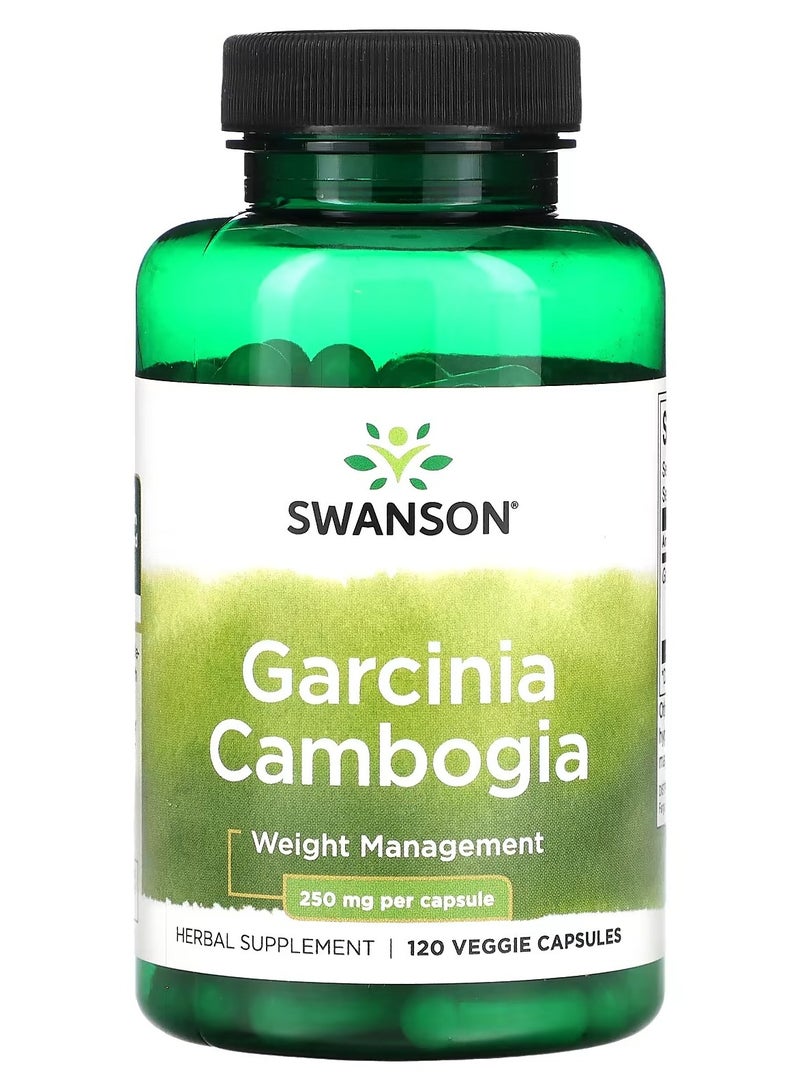 Swanson, Garcinia Cambogia, 250 mg, 120 Veggie Capsules