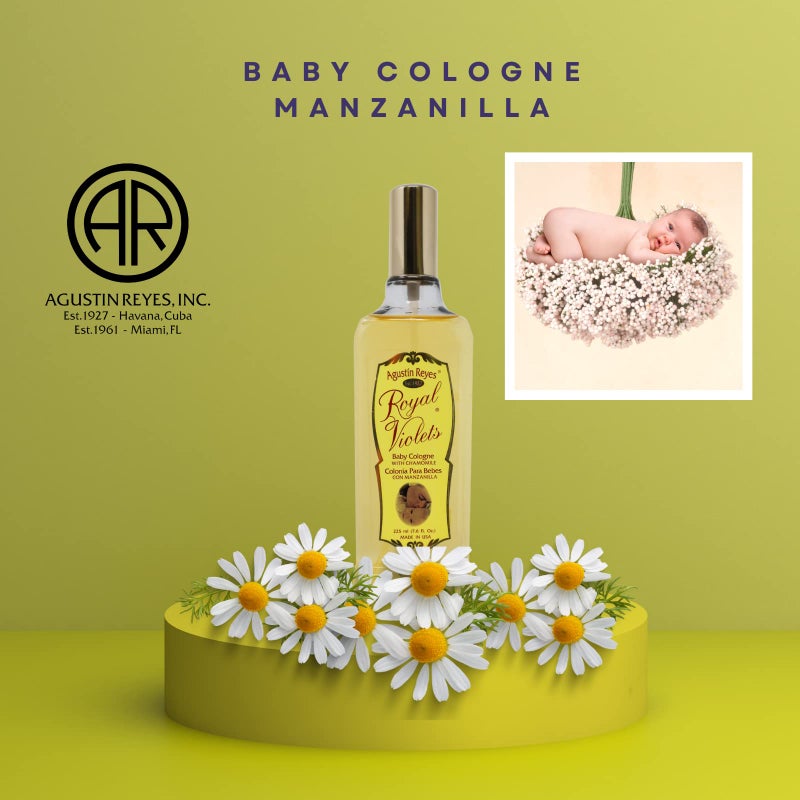 Royal Violets Baby Cologne, with Chamomile to Gently Refresh Your Baby, Delicate Scent, 7.6 Fl Oz, Spray Bottle. - Image 3