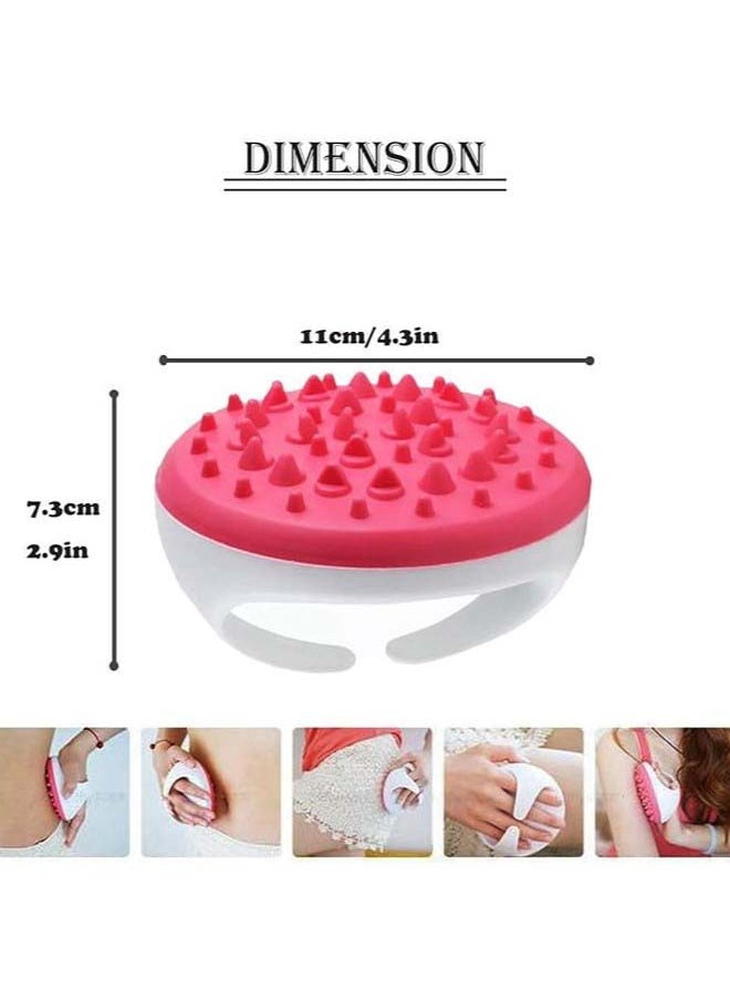 Generic - Silicone Anti Cellulite Massager, Body Shower Scrubber, Cellulite Remover - Improve Circulation, Distribute Fat Deposits, Body Massager, Exfoliator - Image 1