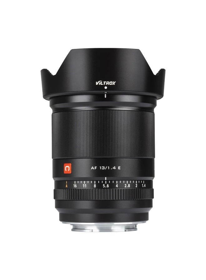 VILTROX عدسة VILTROX 13mm f1.4 F/1.4 E Mount، عدسة بزاوية واسعة APS-C للكاميرات ذات تركيب E من سوني a9/ a7RIV/ a7RIII/ a7III/ a7SIII/ a7C/ a6600/ a6400/a6000 /A1 - Image 1