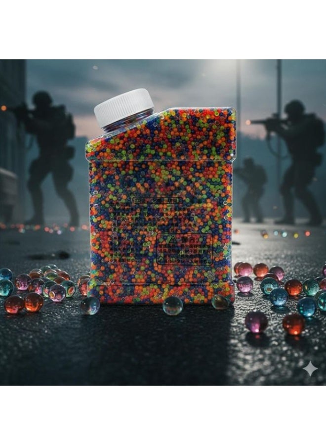 50,000 Colorful Gel Balls – Expandable Water Beads for Sensory Play, Water Guns, Home Decor & Soil Moisture – Non-Toxic & Biodegradable – Orbeez-Style – Soft, Vibrant & Easy to Soak – For Kids & Adults - Image 1