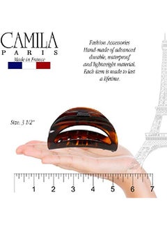 CAMILA Paris Cp1561 French Hair Clip For Women For Thick Volume Hair Girls Hair Claw Clips Jaw Fashion Durable And Styling Hair Accessories For Women Strong Hold No Slip Grip Made In France  - Image 4