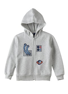 JAM Boys Grey Space Hoodie  - Image 1