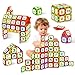 Windidi Magnetic Tiles Letters Learning Toys Animals Alphabet ABC Magnets for Kids 13 24 35 Toddlers Classroom Must Haves Construction Stacking Toys Teacher Educational Supplies for Preschool Spelling - Image 2