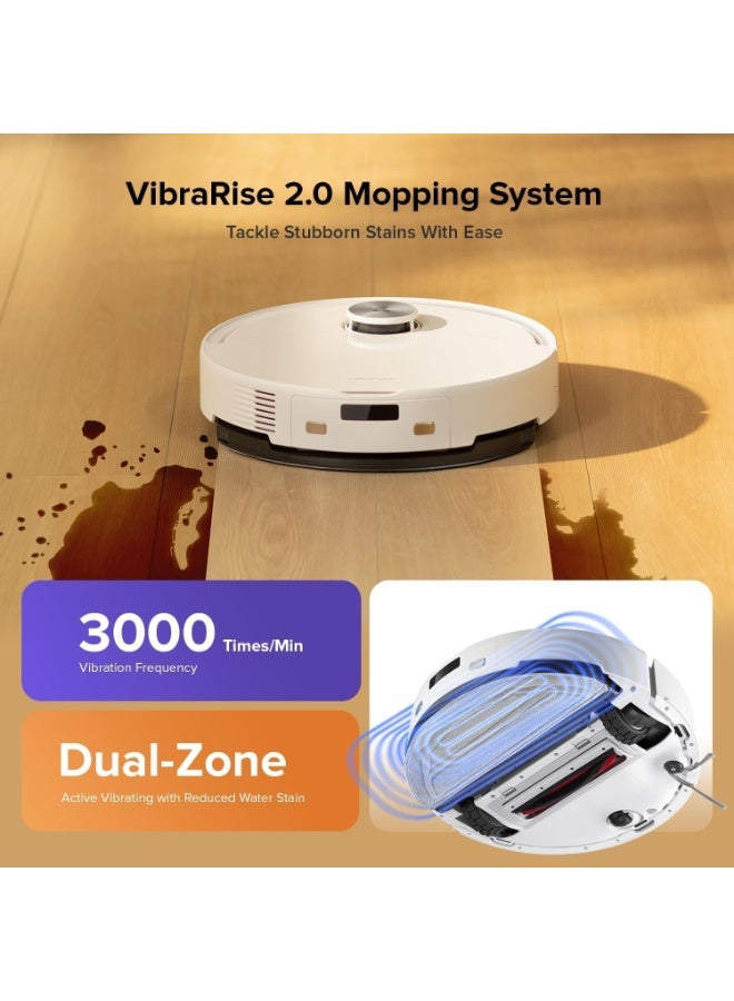 roborock Q10 VF Robot Vacuum and Mop, 10,000Pa HyperForce Suction, Dual Anti-Tangle System, Auto-Lifting Mop, Obstacle Avoidance & App Control for Pet Hair and Carpets - Image 5