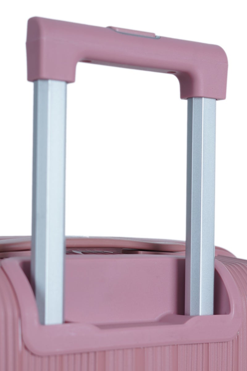 منيك حقيبة سفر فياجيرو سترا أورديناري مقاس 20 بوصة | عربة مزدوجة دوارة 360 درجة بأربع عجلات | أزرق - Image 4