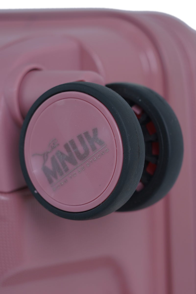 منيك حقيبة سفر فياجيرو سترا أورديناري مقاس 20 بوصة | عربة مزدوجة دوارة 360 درجة بأربع عجلات | أزرق - Image 5