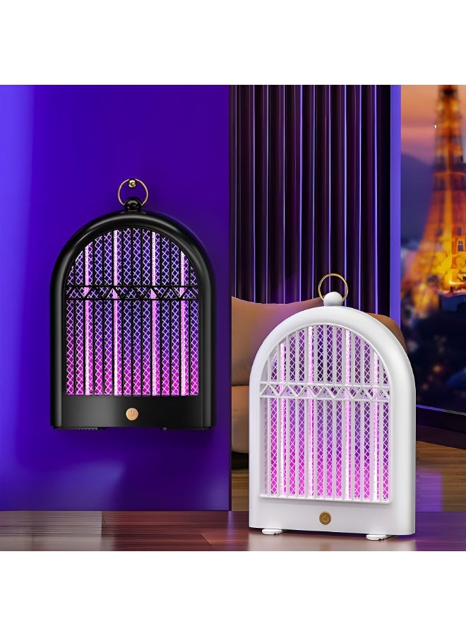 ZEESQUARE Electric Bug Zapper Mosquito Killer Lamp for Home Indoor & Outdoor – USB Rechargeable Insect Trap - Image 4