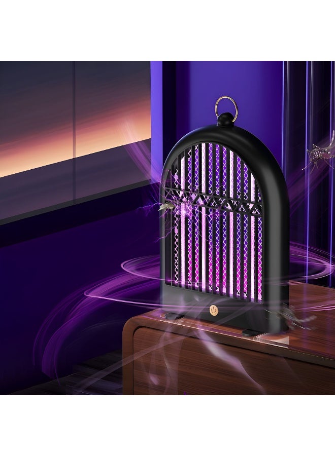 ZEESQUARE Electric Bug Zapper Mosquito Killer Lamp for Home Indoor & Outdoor – USB Rechargeable Insect Trap - Image 3