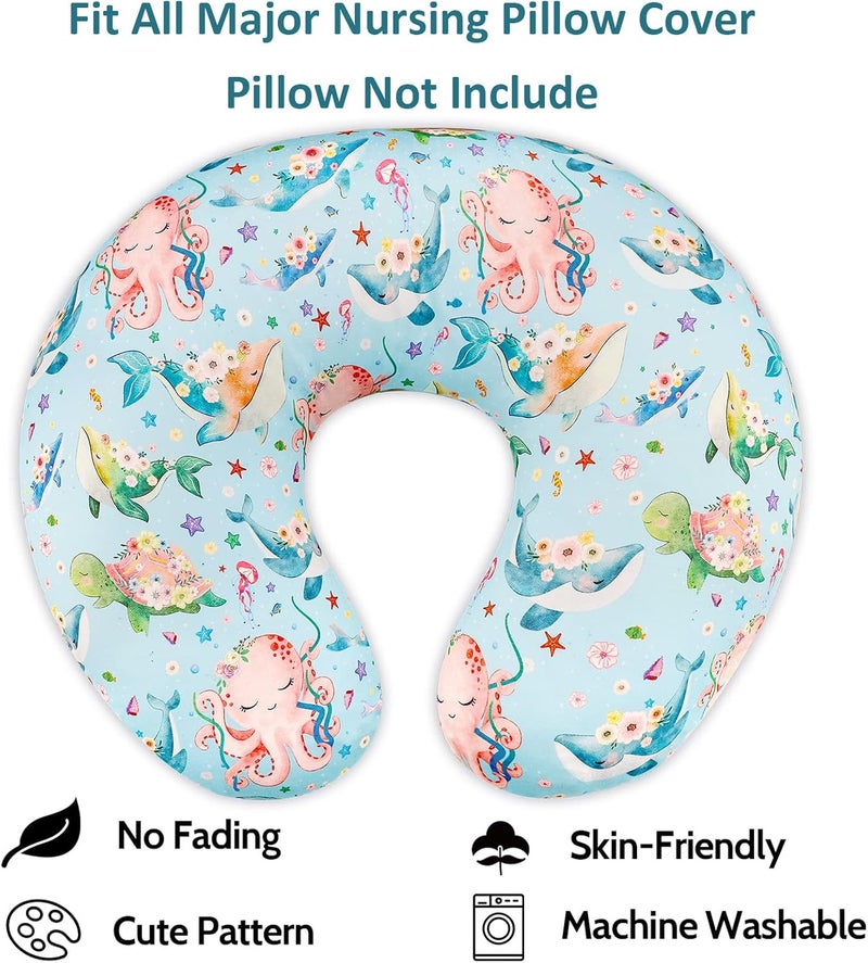 DILIMI Ocean World Nursing Pillow Cover - Image 4