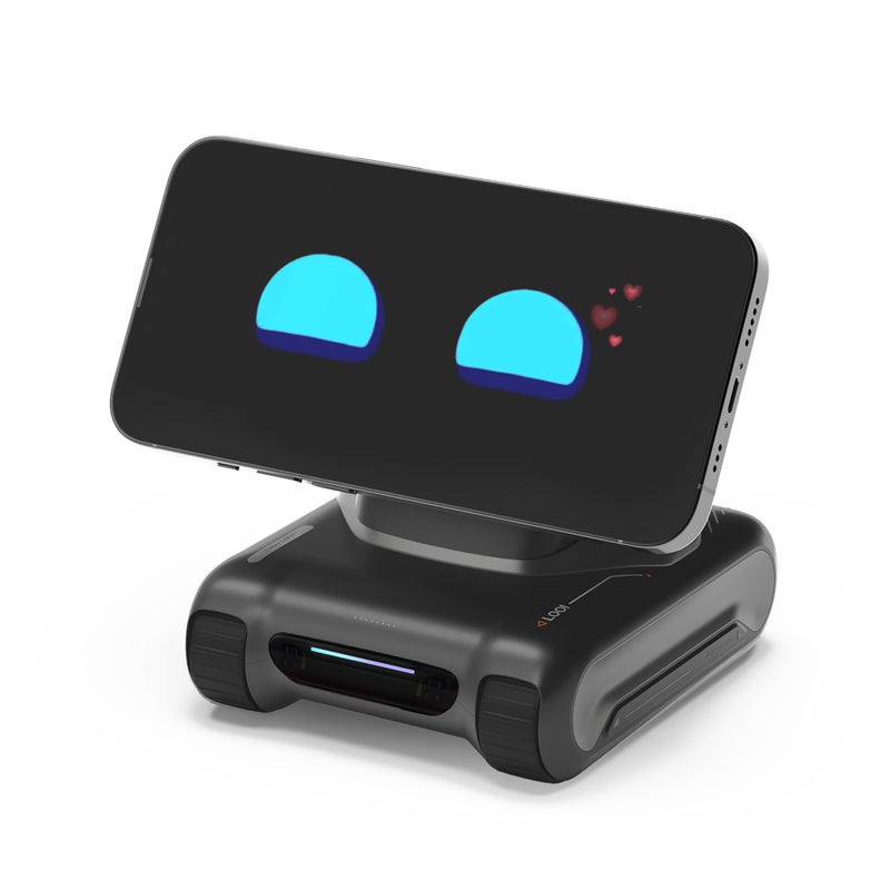TangibleFuture LOOI RobotSpace BlackAI Desktop CompanionChatGPTGemini Voice InteractionVisual UnderstandingPersonalityMemory10W Wireless ChargingTechGadget GiftElectronic petsToyGeekDesktop Setup - Image 2