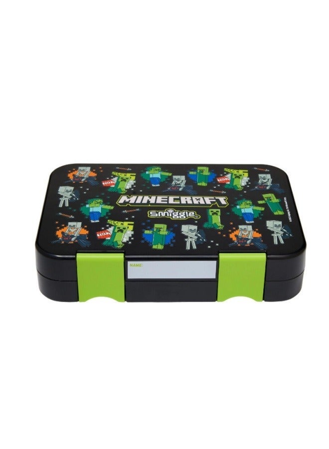 general Minecraft Lunch Box 21×15×4.5CM Food Contact Grade Material Leak-proof design children's lunch box - Image 2