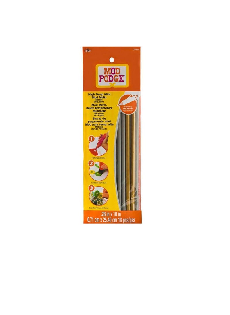 Mod Podge - High Temp Mod Melts .28 inch x 10 inch 16pcs - Image 1