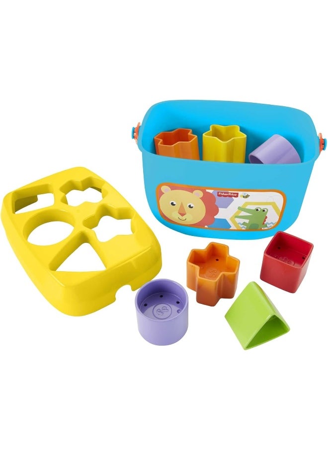 Fisher-Price Fisher-Price Baby's First Blocks Set, Shape-Sorting Toy  - Image 4