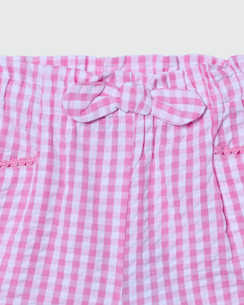 Ovs Girls Shorts Yarn-Dyed