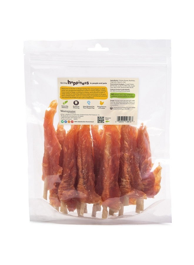 Pet 'n Shape Chik 'N Skewers - Chicken Wrapped Rawhide Chew Dog Treats - 1 Pound - Image 2