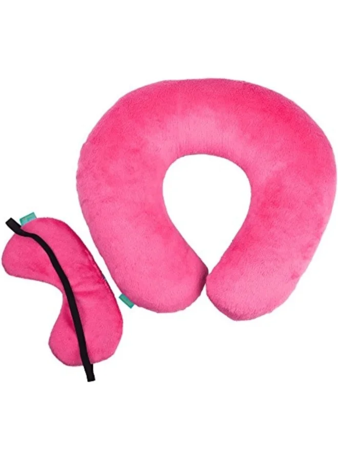 Chumbak Chumbak Monument Travel Pillow With Eye Mask