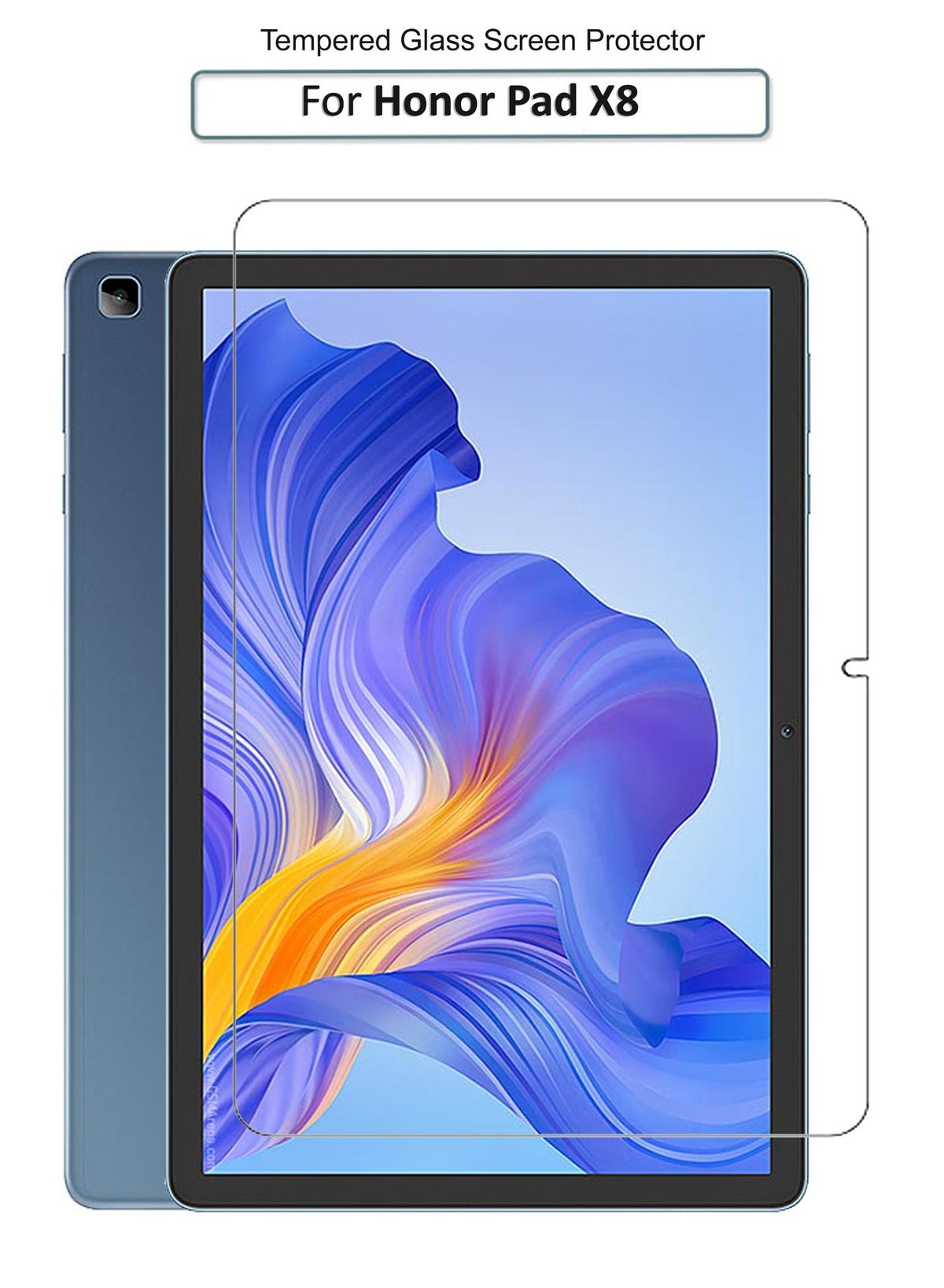 يونيفا واقي شاشة زجاجي يونيفا لجهاز Honor Pad X8
