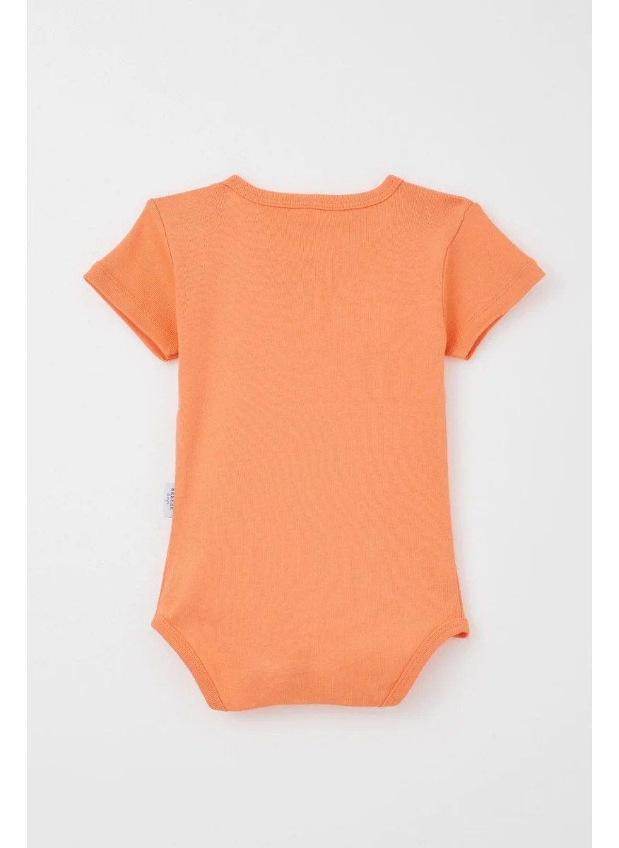 بريز Baby Boy Snap Bodysuit Basic 9 Months-3 Years, Salmon