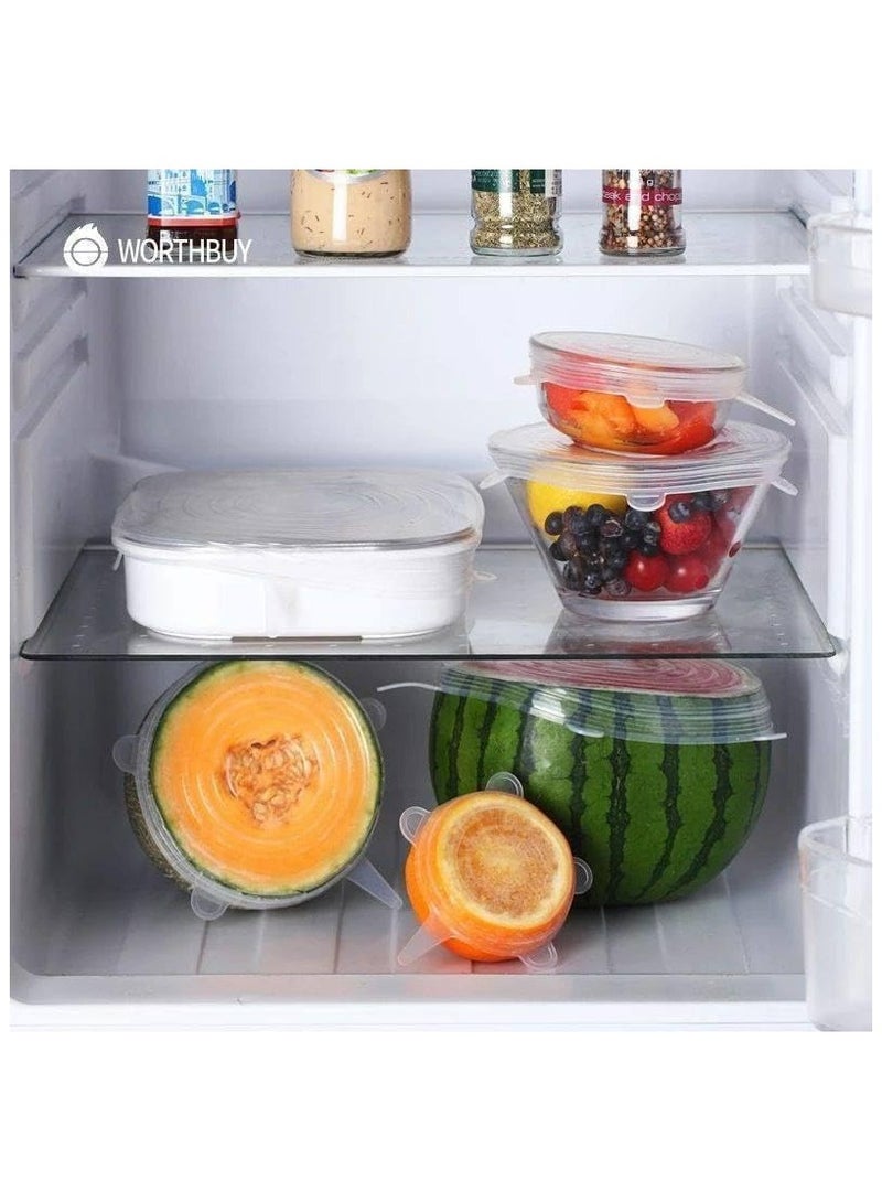 12 قطعة من أغطية الغطاء الطازجة باللون الأبيض - Image 3