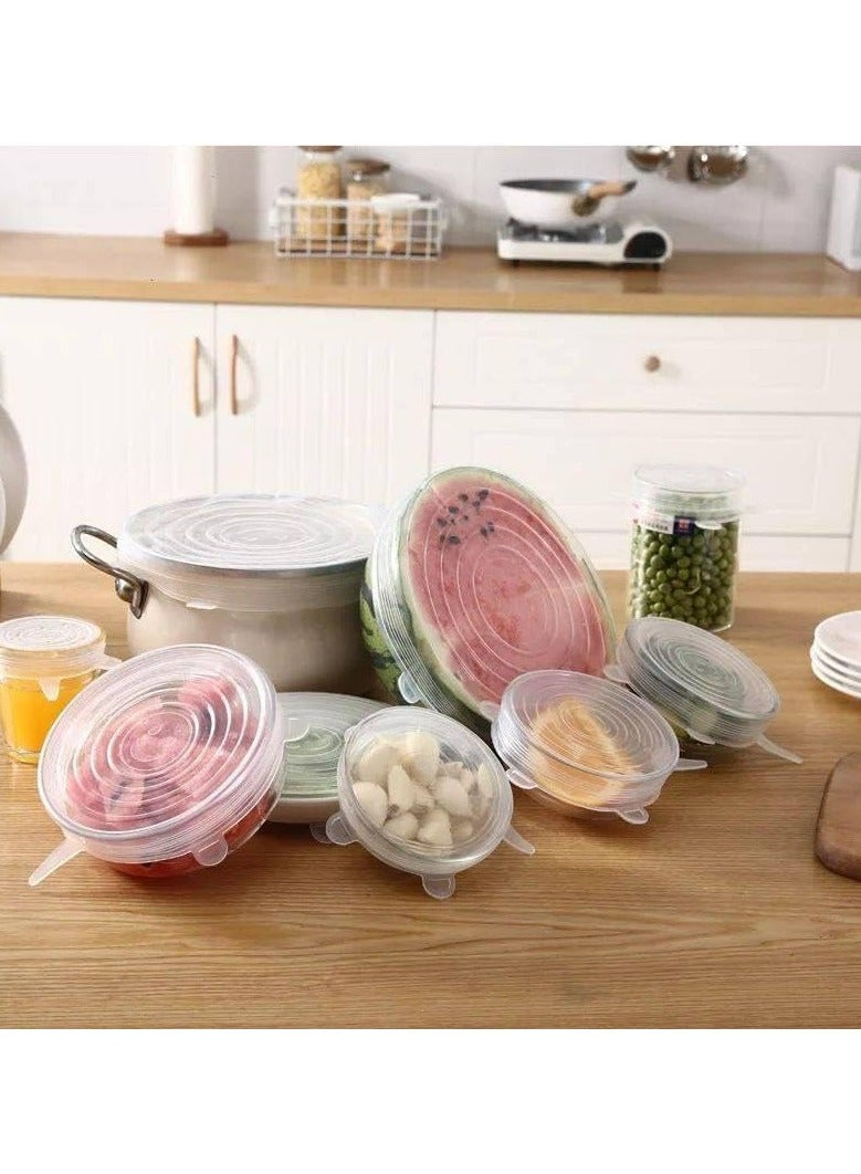 12 قطعة من أغطية الغطاء الطازجة باللون الأبيض - Image 1