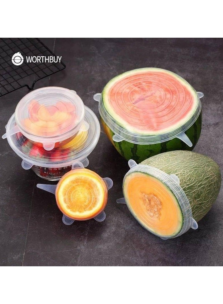 12 قطعة من أغطية الغطاء الطازجة باللون الأبيض - Image 2