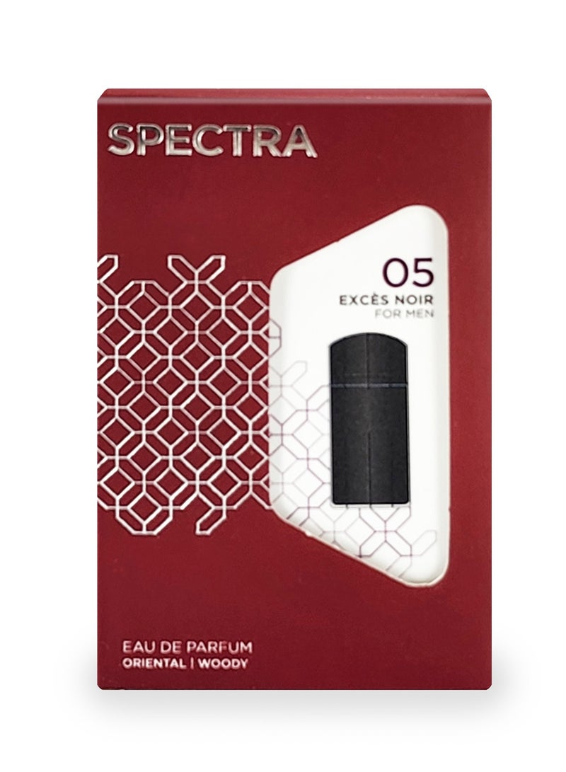 سبكترا بوكيت 005 عطر اكسيس نوار او دي بيرفيوم للرجال - 18مل - Image 3