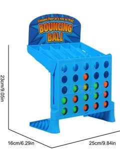 Classic Grid Board Game Connect Shots Folding Bouncing Linking Bounce 4 in a Row Link Up 4 Ball Children's Educational Puzzle Toys Parent Child Interaction Table Birthday Gift for Kids - pzsku/Z0E0653500F53309437CFZ/45/_/1663591240/a6b767cb-4828-45cb-af39-7861b692d866