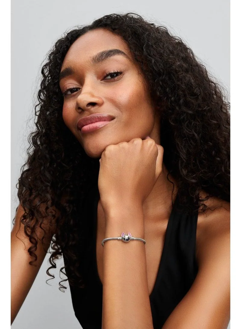 PANDORA  Disney Stitch Snake Chain Bracelet for Women | Best Price UAE
