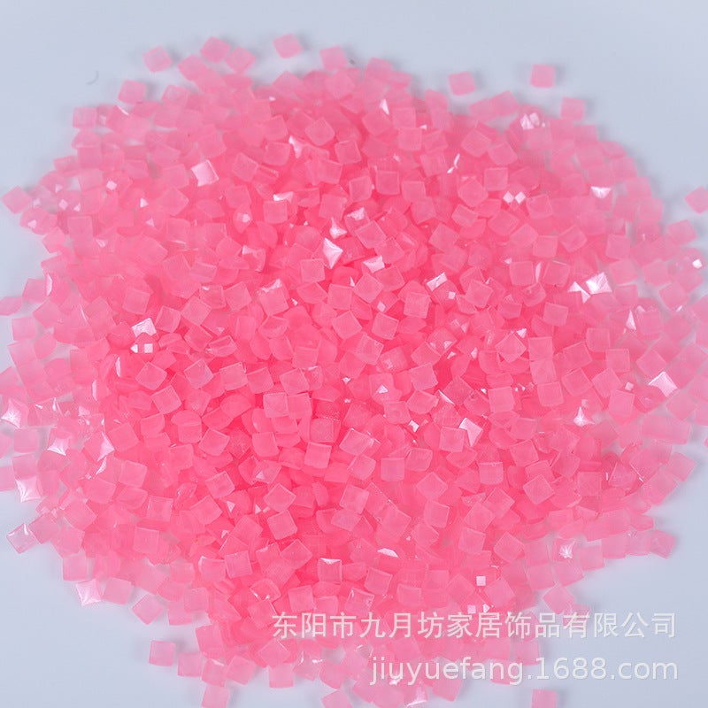 2.8Mm Round Drill 2.5Mm Square Diy Diamond Painting Flat Resin Drill Acrylic Luminous Drill Luminous Drill - Image 1