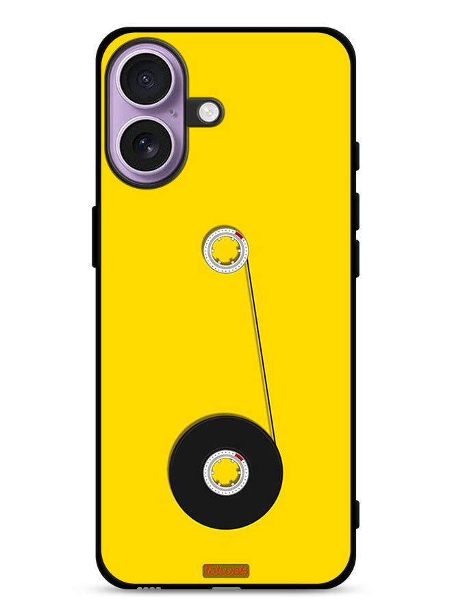 Tolwak Apple iPhone 17 Protective Case Cover Cassette Wheel Art - Image 1