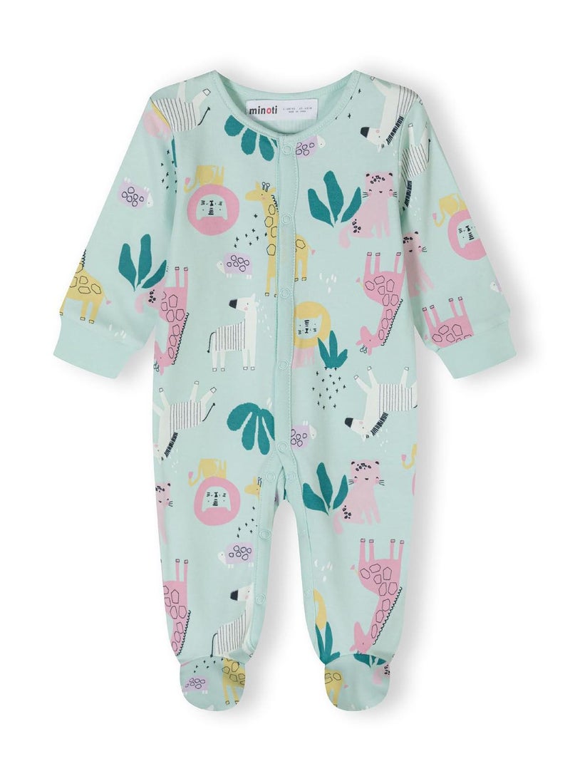 MINOTI 2-Pack Baby Sleepsuits with Full-Length Snap Closures - Image 3