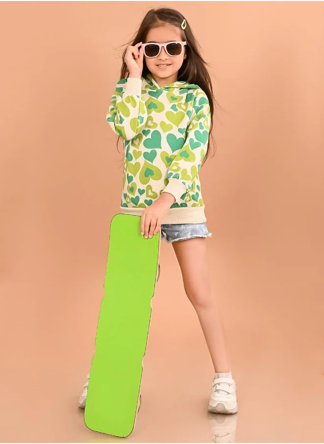 LILPICKS Girls Full Sleeves Sweatshirt