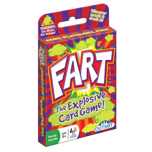 Outset Media Fart Travel Sized Card Game for Ages 8 - Image 1