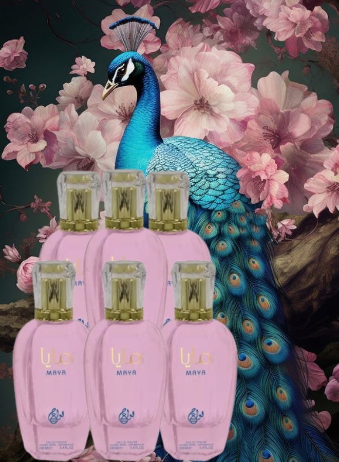 مايا 6 قطع عطر مايا 100مل - Image 1