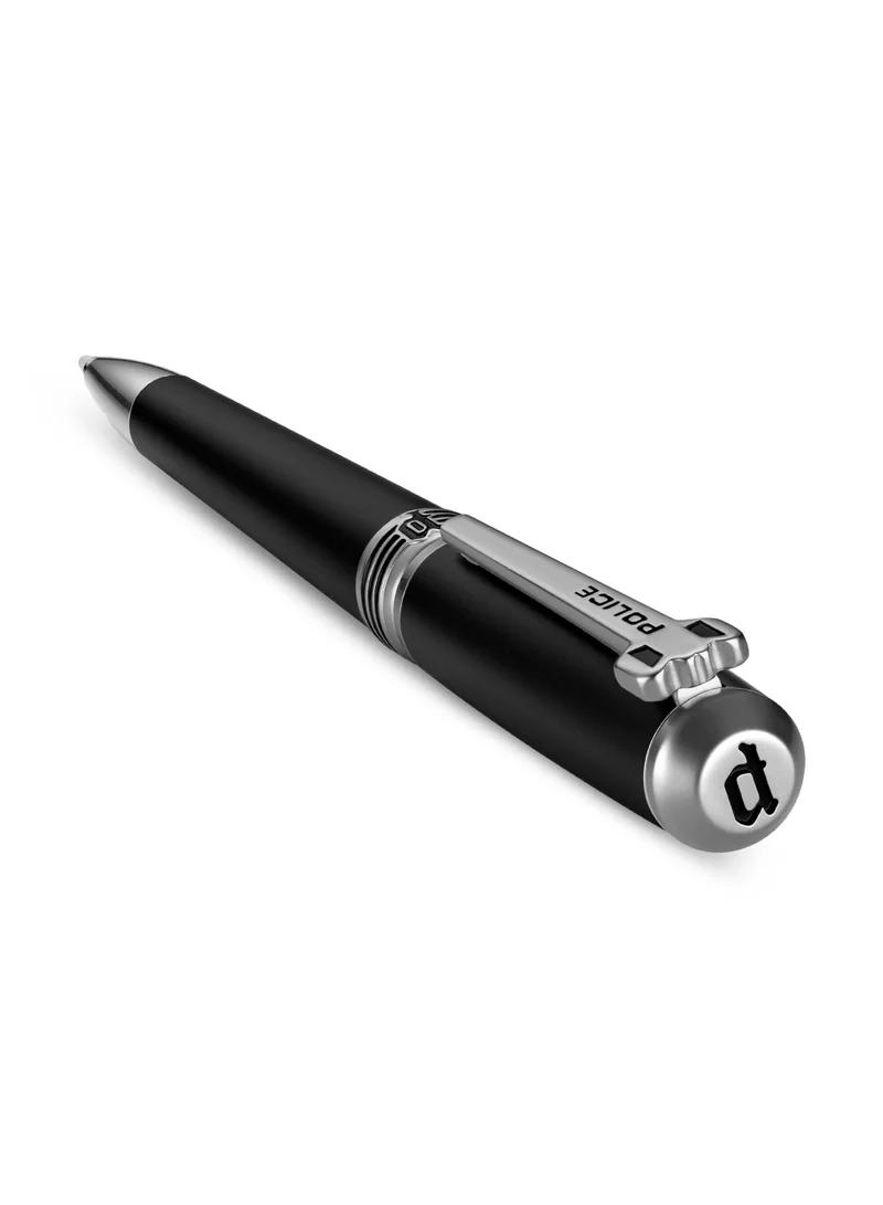 POLICE Bradley Silver and Black pen for Men