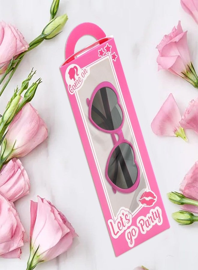 QWLWBU 12PCS Pink Doll Gift Boxes,Girls Party Favor Boxes Goodie Bag Candy Treat Boxes,Hot Pink Gift Boxes For Girl Princess Birthday Wedding Bridal Shower Bachelorette Decorations - Image 3