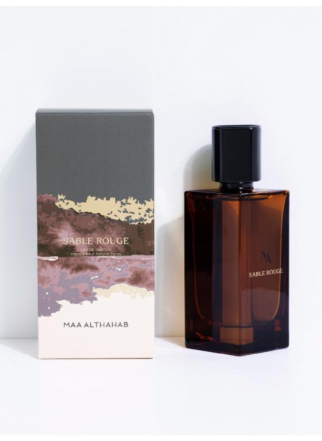 Maa Althahab MAA ALTHAHAB Sable Rouge EDP | Long-Lasting & Sensual Oriental Scent | 75 ML | For Men & Women Who Embrace Mystery & Elegance  - Image 2