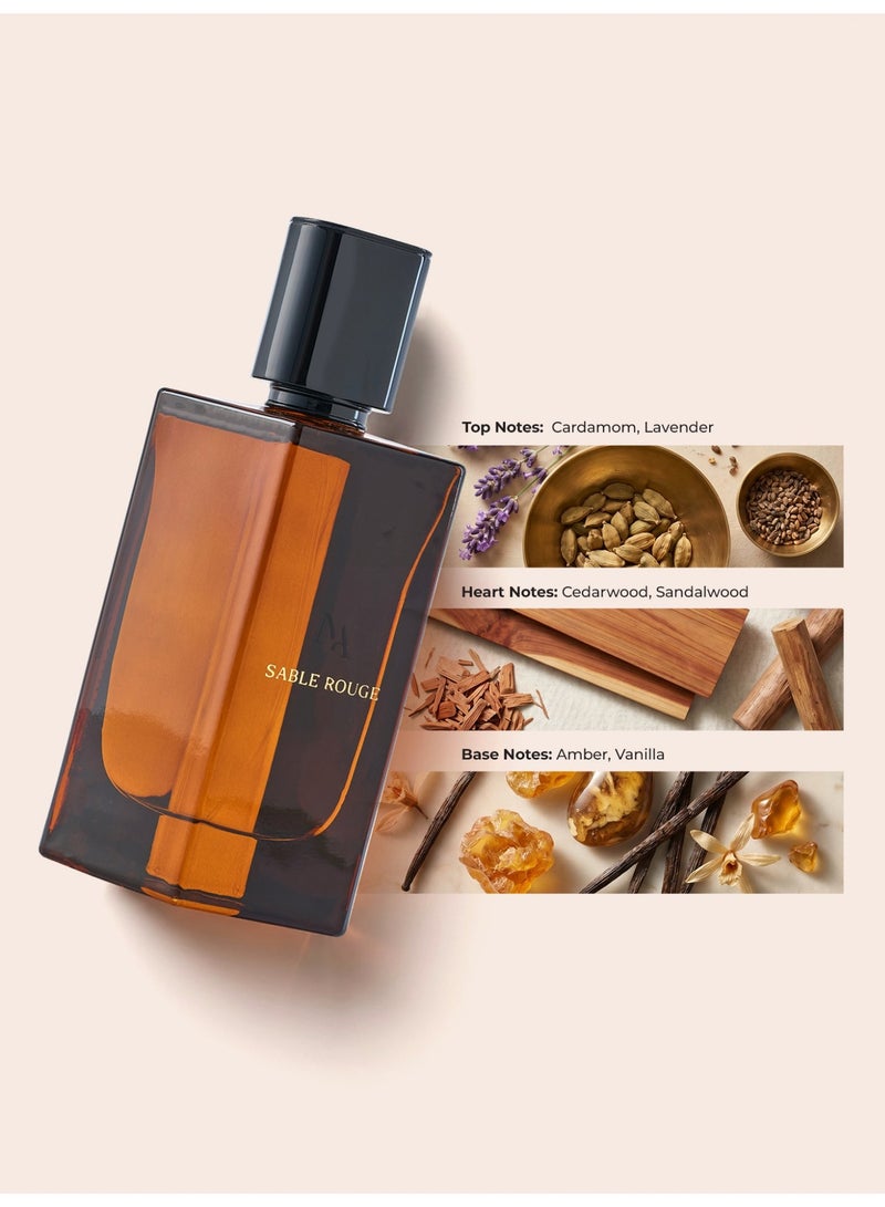 ماء الذهب ماء  الذهب  | سابل روج |  أو دو بارفان | عطر شرقي ثابت يدوم طويلاً وبرائحة جذابة | 75 مل | للرجال والنساء الذين يجسدون الغموض والأناقة - Image 4