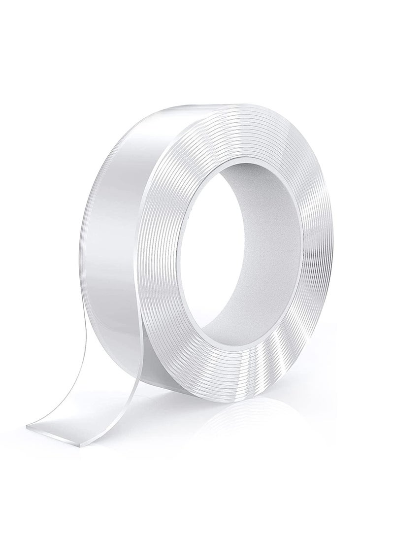 AG E-Com AG ECom 3 Meter Multipurpose Double Sided Tape Adhesive Silicone Tape Heavy Duty Heat Resistant MultiFunctional Removable Washable Reusable AntiSlip Gel Nano Grip Tape 3 meter 1 