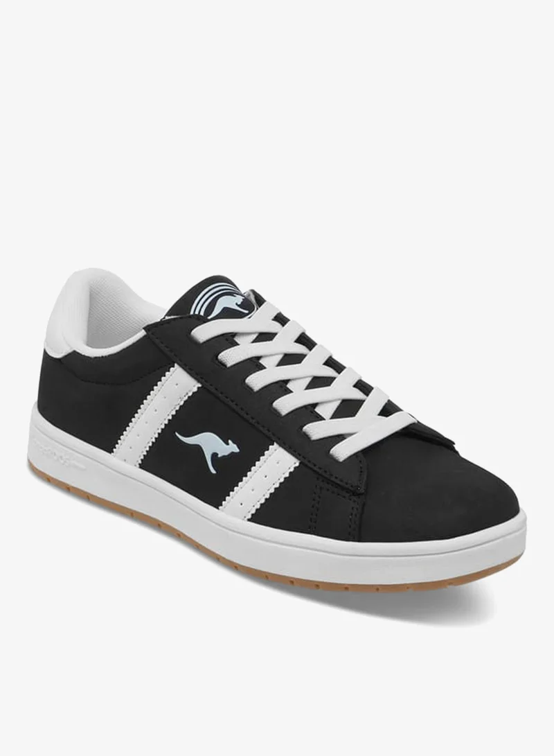 kangaROOS Women's Logo Detail Sneakers With Lace-Up Closure