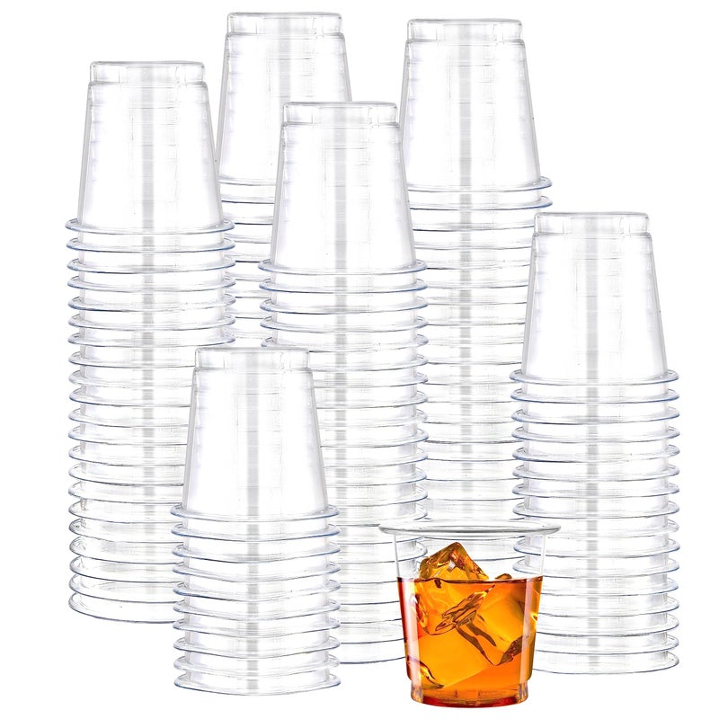 Green Direct Green Direct Clear Disposable Cups | PET 2 oz Plastic Shot Glasses for Vodka  Whiskey  Tequila  Wine  and Jello Shots | Mini Party Cups for Tastings  Weddings  Catering  and Events  Pack of 100 - Image 1