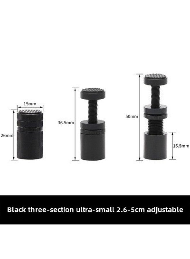 L8 Video Card Support Frame Sea View Room Chassis 12cm Fan Position Fixed Metal Bracket To Prevent Video Card Sagging Deformation-Color:Black Mini Graphics Card Holder  - Image 1