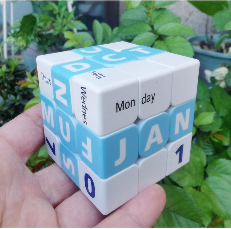 CuberSpeed Cuberspeed Calendar Cube 3x3 Speed Cube Toys Puzzle  - Image 1