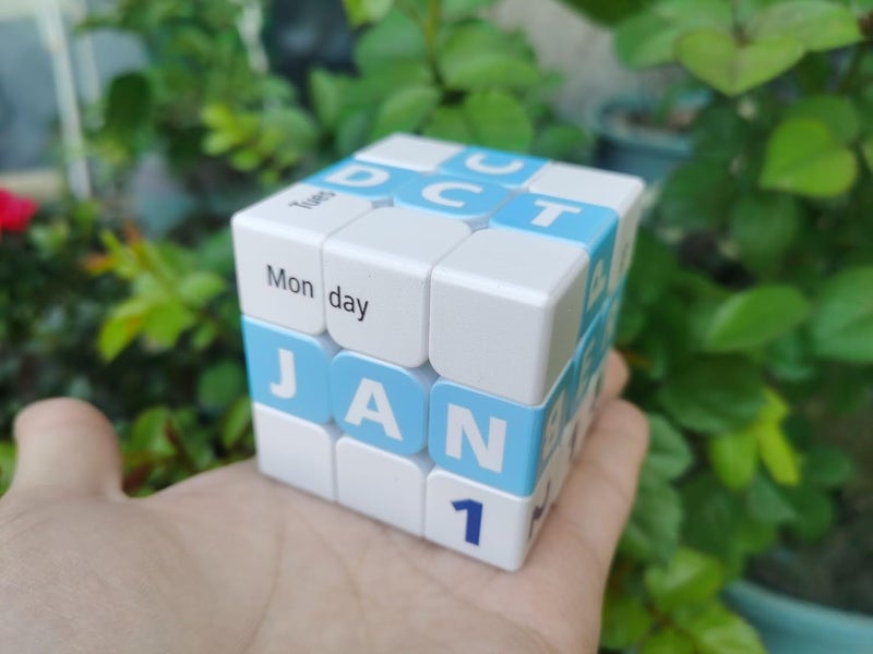 CuberSpeed Cuberspeed Calendar Cube 3x3 Speed Cube Toys Puzzle  - Image 5