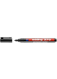 Tahtakalehobi Edding 370 Permanent Marker Acetate Pen Black 