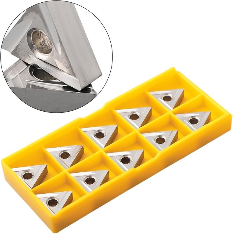 TNMG160404R 2G Ceramic Inserts 10Pcs CNC Lathe Turning Tools For Steel Machining - Image 3